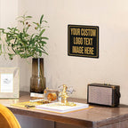 Custom Signs Outdoor Metal Sign Custom Sign Outdor Indoor Personalized Signs Make Your Own Sign With Text Logo Image For Office Business Workplace Home Bar Indoor Outdoor Use 8"x8"