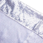 SquarePie Sequin Backdrop Curtain Not See Through Thick Background for Party 4FT x 8FT Silver
