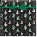Current Christmas Tree Farm Double-Sided Jumbo Rolled Gift Wrap, Premium Semi-Gloss 23-Inch x 32-Foot Wrapping Paper Roll, 61 Square Feet Total