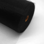 IONTACH Black Tulle Fabric Rolls 54 Inch by 40 Yards Fabric Tulle Bolt for Wedding Halloween Decorations DIY Black Tutu Baby Shower Table Skirt Ceiling Decor Birthday Party Craft Supplies