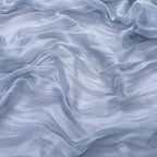 MLMW 3 Pack Dusty Blue Table Runner Cheesecloth Gender Reveal Boho Gauze Rustic Cheese Cloth Table Runner 160 inch Sheer 13.3ft for Wedding Party Baby Bridal Shower Birthday
