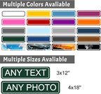 Custom Sign, Personalized Metal Signs,Customized Metal Signs Outdoor for Offices, Businesses, Workplaces, Street, Address, Indoor and Outdoor Use