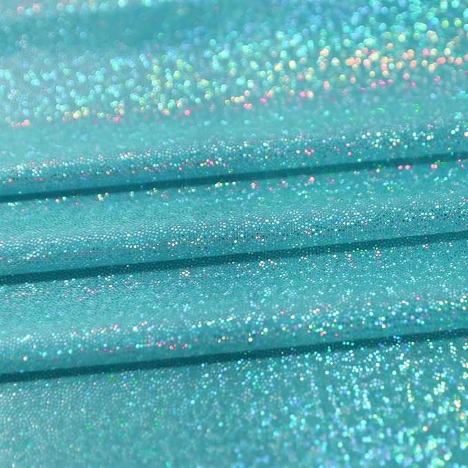 Fitable Sequin Tablecloth for Parties 60x84 Inch - Sparkle Glitter Table Cloth Laser Rectangle Overlay for Wedding Baby Shower Ceremony Birthday Holiday Banquet Decor, Teal