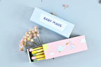 Customizable Baby Shower Matchboxes – Set of 10 – Cute Baby Design – Colorful Matchsticks – Perfect for Baby Shower Favors (2" Matchsticks, Baby #1)