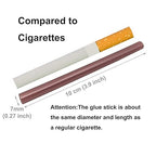 VARACL Hot Melt Glue Sealing Sticks for Letter Seal Stamp - Great for Wedding Invitations, Cards Envelopes, Snail Mails, Postcards, Greeting Cards, Gift Ideas, 7 x 100 mm, 20PCS (Rose Gold)