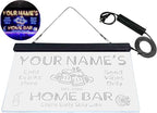 ADVPRO Personalized Your Name Custom Home Bar Beer Established Year Dual Color LED Neon Sign Blue & Yellow 12 x 8.5 Inches st6s32-p1-tm-by