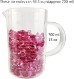 HappyFiller 15 OZ Burgundy Fake Ice Rocks Crystal Acrylic Gem Stone for Glass Vase Fillers,Candle Holder Decor, Wedding Centerpieces,Crafts,Dessert Table Decorative Scatter,Party,Home Accents
