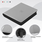 20-Pocket Card Binder, Trading Card Binder Holds 2000 Cards, Premium Zippered Trading Card Album Compatible with TCG, Game & Sports Cards (Carbon ash)