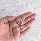 Super Z Outlet Acrylic Clear Ice Rock Diamond Chandelier Drops Crystals Treasure Gems for Table Scatters, Event, Wedding, Arts & Crafts, Birthday, Hanging Decoration Favor (112 Pieces)