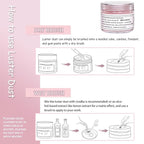 HomeHere Edible Luster Dust Food-Grade Glimmer Powder Glitter for Cake Decorating 7g, Edible Sprinkle Glitter for Cocktails Drinks Baking Candy Dessert Chocolate Vegan Tasteless, Light Pink