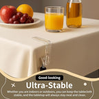 12 Piece Adjustable Tablecloth Clips with Strong Clamping Force to Prevent Slippage. Damage-Free Picnic Table Clips , Easy to Install, Suitable for Tables with Thickness Between 0.4-1.96 Inch.