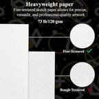 Sketch Book for Kids, 9" x 12" Kid Sketchbook, 100 Sheets (73lb/120gsm) Drawing Paper for Kids, Spiral Sketch Pad for Kid, Art Supplies for Classroom Must Haves.