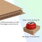 MEBRUDY 6x6x2 Inches Shipping Boxes Pack of 50, Small Corrugated Cardboard Box for Mailing Mailer Packing, Brown