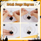 30PCS Wine Glass Charms Identification Markers for Stem Glasses, Wine Tasting Party Favors Holiday Decorations