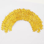 Snowflake-Snow Gold Christmas Party-Decoration Garland - 52ft Winter Wonderland Frozen Ornaments Hanging Paper Streamers,New Years Birthday Baby Shower Bachelorette Wedding Ceiling Decor Hugfond