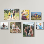 Mixtiles Official - Custom Photo Tiles - Personalized Printed Photos - Magnetic Wall Frames - Adhesive Sticker, No Nails - Various Sizes and Frames - wild-visual-7-Tile - Canvas Frame