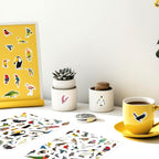 Bird Stickers 850 Count Tropical Bird Parrot Flamingo Peacock Hummingbirds Stickers Animal Party Favors Gifts Sticky Decor for Scrapbook Calendar Planner Gift Wrap Decor