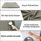 10x10FT Gray Screen Photo Background, Pure Grey Color, Professional Photography Studio, Events, Streaming, Live Streaming, Video Shooting