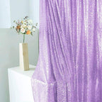 Eternal Beauty Lavender Sequin Backdrop, 4x7 Ft Glitter Background Curtains for Shimmer Photography Party Wedding Birthday Back Drop Decor