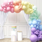 DWCN 10x7 FT White Backdrop Curtains for Parties, Photography Backdrop Drapes with Rod Pockets for Wedding Decorations Stage Birthday Family Gatherings, 2 Panels 5ft x 7ft