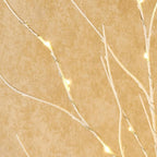 Fudios Lighted Branches with Timer Battery Operated 30IN Tall Birch Twig Lights for Vase 100 LED Outdoor and Indoor Holiday Winter Decor 2Set