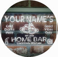 ADVPRO Personalized Your Name Custom Home Bar Beer Established Year Single Color LED Neon Sign 16 x 12 Inches st4s43-p11-tm-w