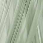 MLMC Sage Green Wedding Arch Draping Fabric 2 Panels 29" x 20 FT Extra Long Gauze Drapes Sheer Backdrop Curtains 6.6 Yards Outdoor Drapery Panels for Wedding Ceremony Party Ceiling Decoration