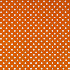 WRAPAHOLIC Reversible Wrapping Paper - Mini Roll - 17 Inch X 33 Feet - Orange and Polka Dot Design for Birthday, Holiday, Wedding, Baby Shower