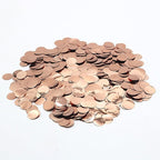 Rose Gold Foil Confetti,Round Dots Glitter Table Confetti,Sparkling for Party Decorations(1.76 OZ)