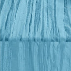 6 Pack Baby Blue Cheesecloth Table Runner 35x120 Inch 10Ft Rustic Gauze Cheese Cloth Table Runner Sheer Cheesecloth Table Runners for Wedding Party Bridal Shower Decoration