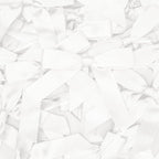 Juvale Twist Tie Bows - 100 Count, White, 3 x 2.5 in Satin Ribbon - Pre-Tied Gift Bows - Twist Ties for Cake & Crafts