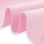 Lann's Linens - 10 Premium 90" x 156" Tablecloths for Wedding/Banquet/Restaurant - Rectangular Polyester Fabric Table Cloths - Pink