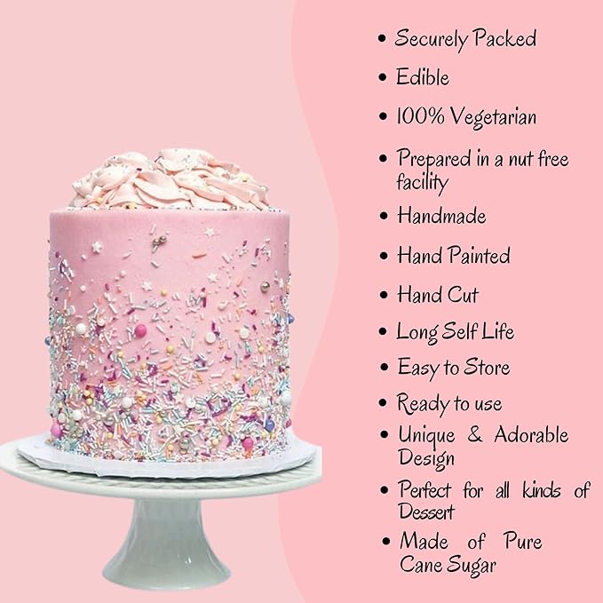 Confect Edible Sprinkles – Marine Royalty Theme – Assorted Pack with Navy Blue & Champagne Gold Dragees, Gold Jimmies & Bright Blue Sparkling Sugar – Sprinkles for Cake Decorating- Vegan, Gluten-Free, Nut-Free, Soy-Free, Dairy-Free, Palm Oil-Free-5 Oz