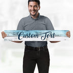 Custom Sign, Custom Street Sign, 11 Font Colors, 13 Font Styles, 4 Hole Options, 22 Sizes, 6x36 Inches, Rust Free DiBound, Fade Resistant, Made in USA by My Sign Center (Coastal)