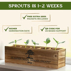 AVERGO Bonsai Tree Kit for Beginners – 5X Unique Japanese Bonzai Trees | Complete Indoor Starter Kit for Growing Bonsai Plants with Tools & Planters – Gardening Gifts for Women & Men