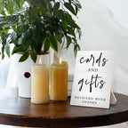 Cards And Gifts Wedding Sign, 5x7inch - Ceremony & Reception Gift Table Decor