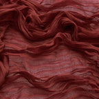 MLMW 4 Pack Christmas Table Runner Cheesecloth Burgundy Boho Cheese Cloth 160 inch Gauze Rustic Sheer Table Runner 13.3ft for Party Wedding Baby Bridal Shower Birthday
