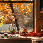 HappyFiller Fall Thanksgiving Autumn Harvest Decoration 135 Pcs Sensory Bin Filler,Small Acrylic Pumpkins,Acorns,Leaf Beads,Table Scatters Gems,Vase Fillers,Home Accents,Brown Yellow Orange Green Mix