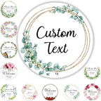 150 Pack Custom Stickers Personalized Stickers Labels for Business Logo Customized Vinyl Stickers for Wedding Favors Birthday Baby Bridal Shower Make Your Own Stickers 1 Inch-10 Inch