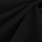 sancua Black Square Tablecloths 70x70 Inch - Fabric Table Cloth for Square or Round Tables, Washable Polyester Table Cover for Outdoor Party, Birthday, Decorative Display Tables