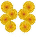 Morange Party Decorations,,Halloween Decor Events Accessories，Orange Birthday Decorations,Sunset Party Decorations,Party Fans 30 Color DIY Set (Morange)