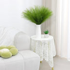 Green Pampas Grass Decor 30 Pcs 21.7 Inch Faux Pampas Grass Bulk Artificial Dried Flowers Small Vase Filler Pompas Grass.