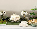 10 Packs Olive Green Cheese Cloth Table Runners, 10FT Boho Gauze Moss Green Cheesecloth Table Runner for Wedding Bridal Baby Shower Fall Thanksgiving Table Decoration