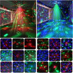 Disco Ball Lights for Parties, Party Dj Lights 3 Magic Ball Sound Activated Strobe Stage Disco Dj Light with Remote Control for Home Karaoke Dance Birthday Wedding Club Party Decoration