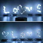 Solar Mason Jar Lights, 12 Pack 30 LED Waterproof Lid Light with Hangers (No Jar), Fairy Firefly Outdoor String Lights for Regular Mason Jar, Patio, Yard, Garden, Wedding Decoration (Cold White)