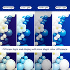 LEBENGURU Upgraded 7.2FT Wedding Arch Cover, Royal Blue Spandex Fitted Arch Backdrop Cover, Round Top Chiara Stand Covers for Birthday Party Baby Shower Banquet Balloon Décor