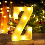 Light Up Letter A to Z,LED Sign Marquee Letters 26 Alphabet for Party Birthday Name,Wedding,Christmas Decorations,Personalized Name Sign Letters for Centerpieces Table and Wall Decor