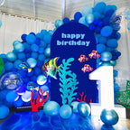 LEBENGURU Upgraded 7.2FT Wedding Arch Cover, Royal Blue Spandex Fitted Arch Backdrop Cover, Round Top Chiara Stand Covers for Birthday Party Baby Shower Banquet Balloon Décor