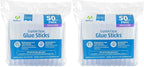 AdTech Crystal Clear Hot Glue Gun Sticks (W220-14ZIP50) – Full Size Hot Glue Sticks. All-Purpose Glue Sticks for Crafting, Scrapbooking & More. 50 Pieces. Length: 4” Diameter: .44”. (Pack of 2)