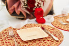 Mrs. and Mrs. Disposable Wedding Plates – Rustic, Compostable Alternative to Plastic Plates for Wedding Receptions, Engagement Parties, and Rehearsal Dinners (Appetizer, 50-Pack)